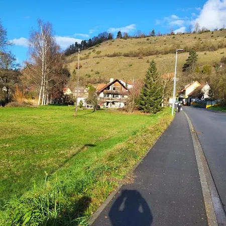 Ferienwohnung Burgenwelt Im Wilden Sueden Münsingen Exterior foto