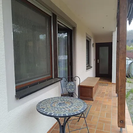 Ferienwohnung Burgenwelt Im Wilden Sueden Münsingen Exterior foto